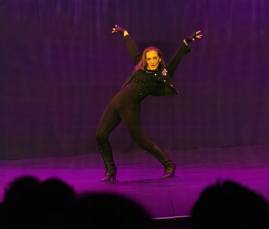 famous diva on stage